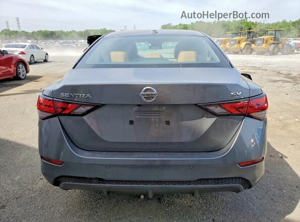3N1AB8CVXMY270226 2021 NISSAN SENTRA Gray უკანა ხედი