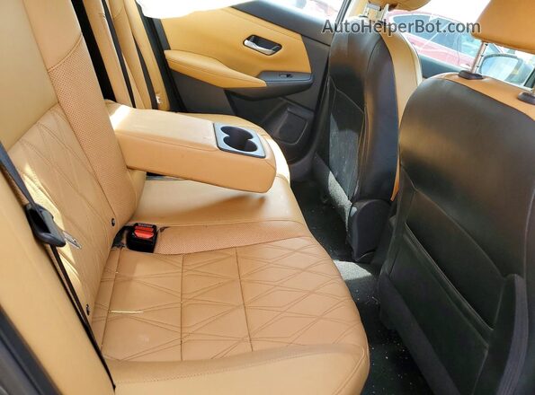 3N1AB8CVXMY270226 2021 NISSAN SENTRA Gray უკანა სავარძლების ხედი