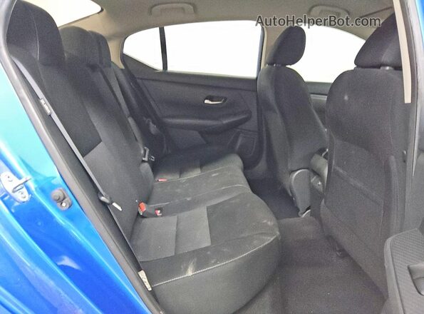 3N1AB8CVXMY277273 2021 NISSAN SENTRA Blue Widok tylnych siedzeń