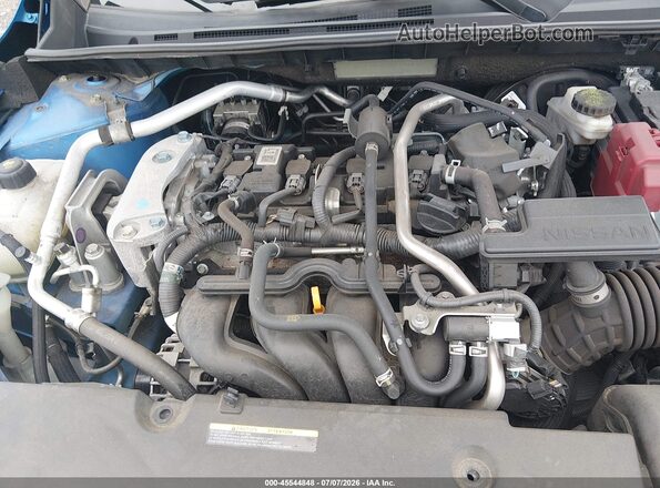 3N1AB8CVXMY287057 2021 NISSAN SENTRA Blue Widok z tyłu