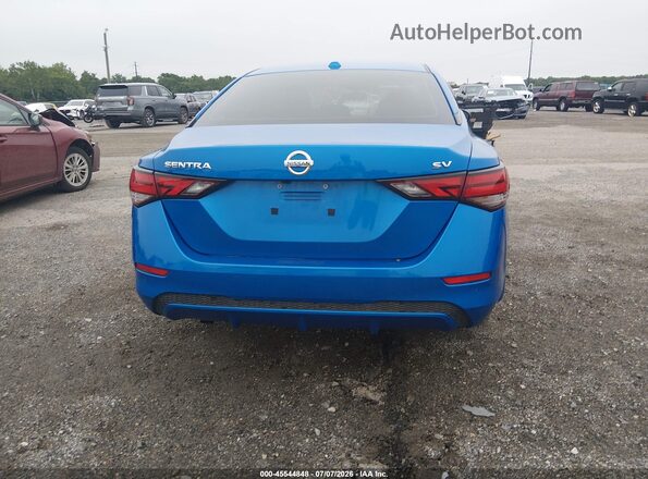 3N1AB8CVXMY287057 2021 NISSAN SENTRA Blue 