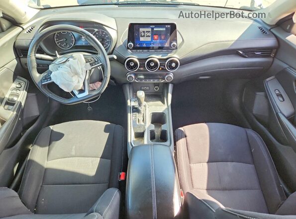 3N1AB8CVXMY297703 2021 NISSAN SENTRA Silver Առջևի վահանակի տեսք