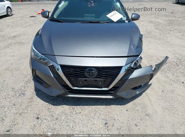 3N1AB8CVXNY299002 2022 NISSAN SENTRA Gray Front view