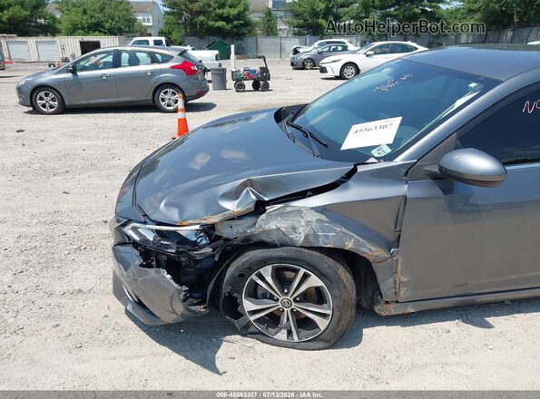 3N1AB8CVXNY299002 2022 NISSAN SENTRA Gray 