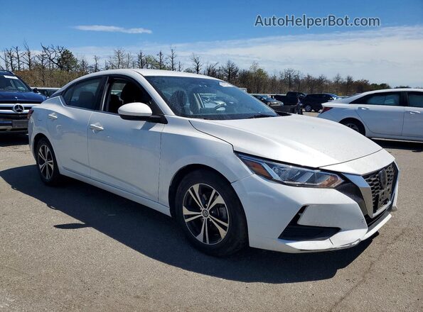 3N1AB8CVXPY228692 2023 NISSAN SENTRA White წინა მარჯვენა