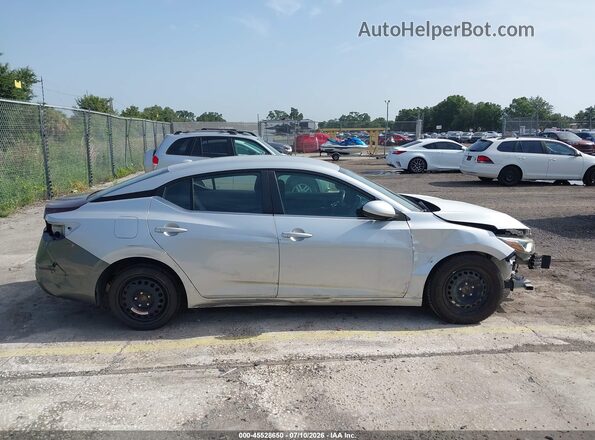 3N1AB8CVXPY246772 2023 NISSAN SENTRA Silver Սալոնի հետևի տեսք