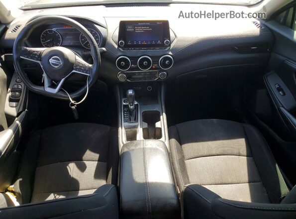 3N1AB8CVXPY247047 2023 NISSAN SENTRA Черный Вид панели приборов