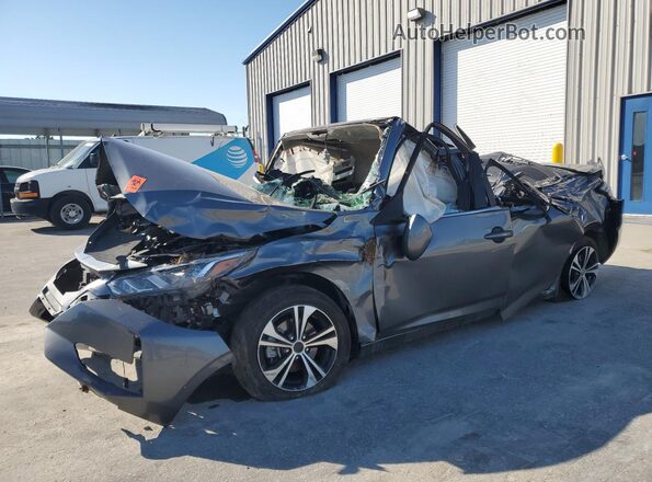 3N1AB8CVXPY260770 2023 NISSAN SENTRA Gray Панорамний вид салону 360°