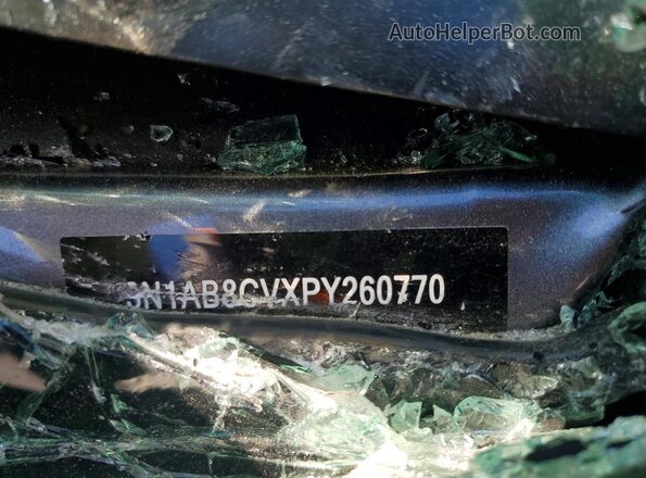 3N1AB8CVXPY260770 2023 NISSAN SENTRA Gray Вид підкапотного простору