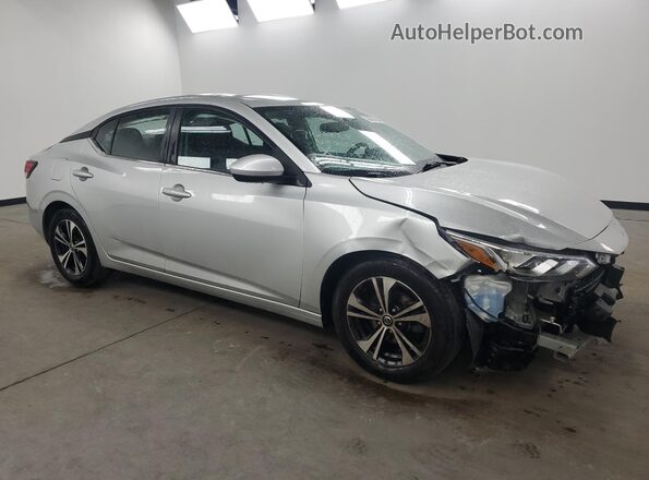 3N1AB8CVXPY279979 2023 NISSAN SENTRA Silver 