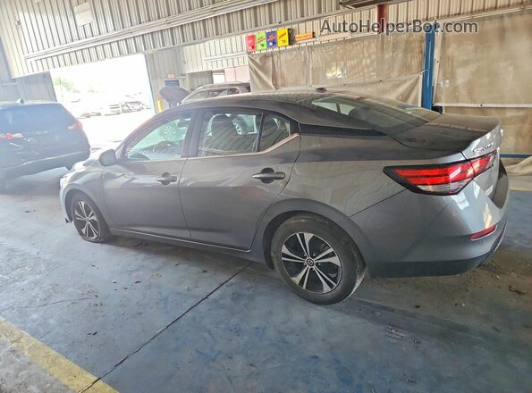 3N1AB8CVXPY283756 2023 NISSAN SENTRA Gray Trasero izquierdo