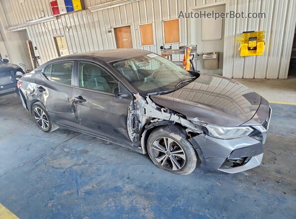 3N1AB8CVXPY283756 2023 NISSAN SENTRA Gray Delantero derecho