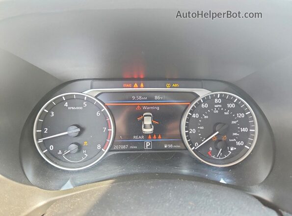3N1AB8CVXPY283756 2023 NISSAN SENTRA Gray Vista del cuadro de instrumentos