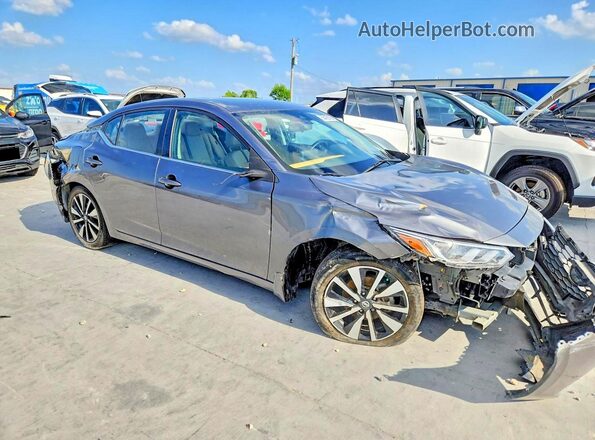 3N1AB8CVXPY312074 2023 NISSAN SENTRA Gray Przód prawy