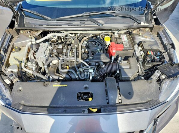 3N1AB8CVXPY312074 2023 NISSAN SENTRA Gray Widok wnętrza z tyłu