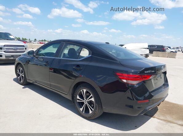 3N1AB8CVXPY313659 2023 NISSAN SENTRA Черный Задняя левая четверть