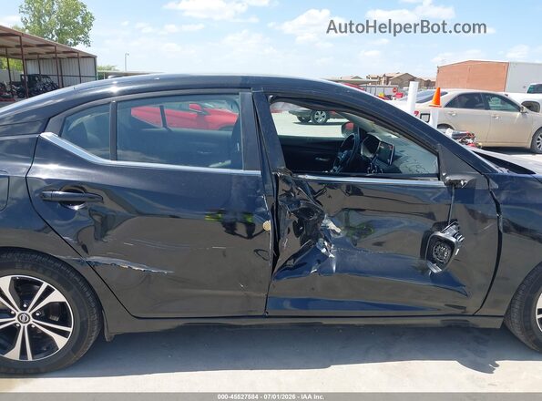 3N1AB8CVXPY313659 2023 NISSAN SENTRA Черный Вид спереди