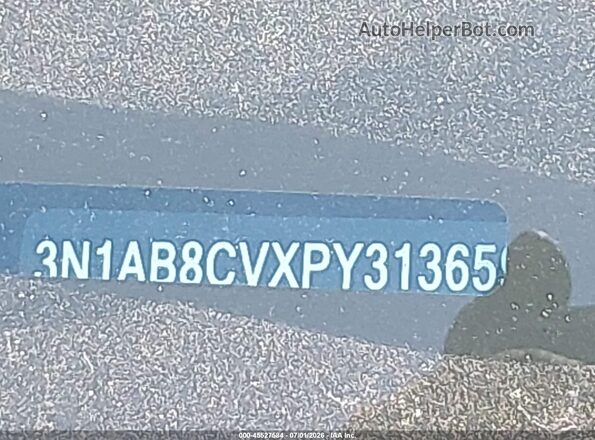 3N1AB8CVXPY313659 2023 NISSAN SENTRA Черный 
