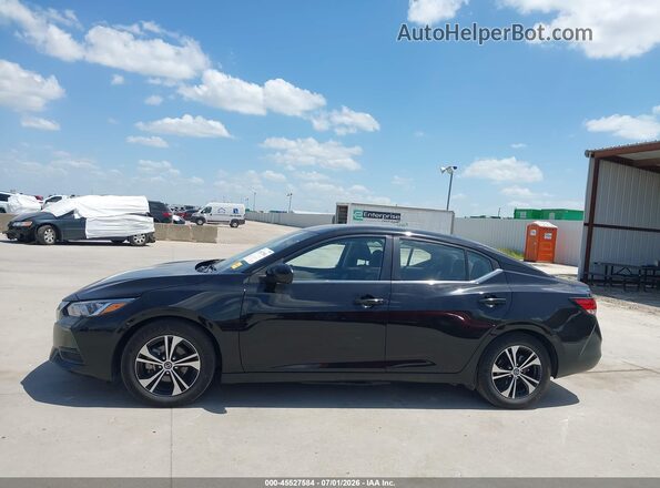 3N1AB8CVXPY313659 2023 NISSAN SENTRA Черный Панорамный вид салона 360°
