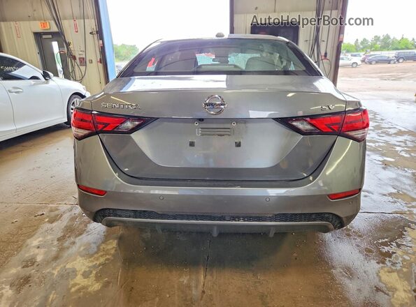 3N1AB8CVXPY319316 2023 NISSAN SENTRA Gray Rear view