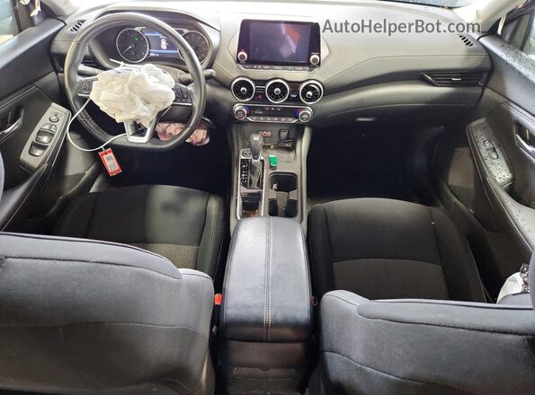3N1AB8CVXPY319316 2023 NISSAN SENTRA Gray Dashboard view