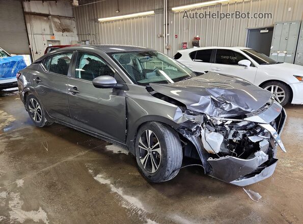 3N1AB8CVXPY319316 2023 NISSAN SENTRA Gray Front right