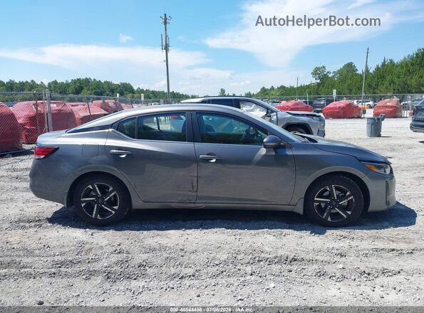 3N1AB8CVXRY210017 2024 NISSAN SENTRA Gray Rear interior view