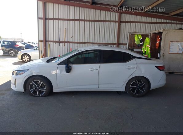3N1AB8CVXRY269617 2024 NISSAN SENTRA White Widok wnętrza 360 stopni