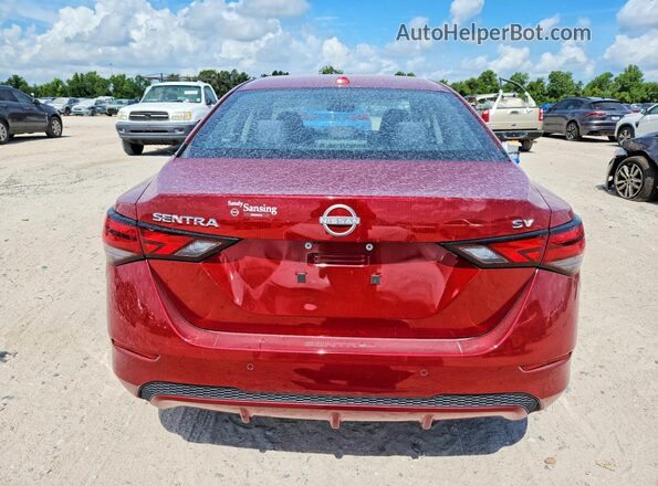 3N1AB8CVXRY276373 2024 NISSAN SENTRA Red Հետևի տեսք