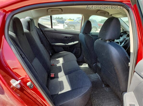 3N1AB8CVXRY276373 2024 NISSAN SENTRA Red Հետևի նստատեղերի տեսք