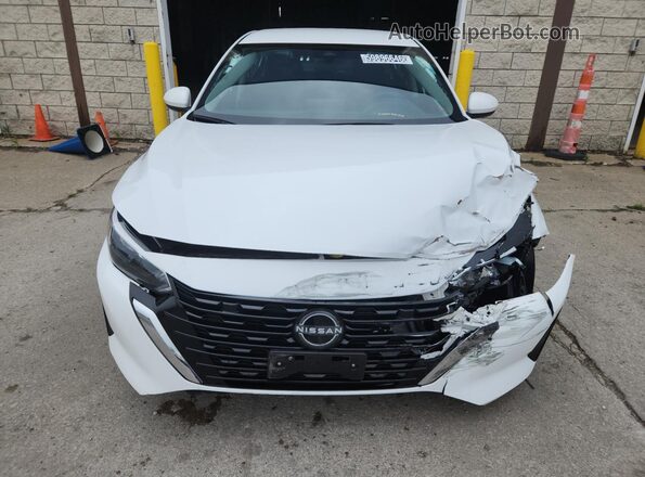 3N1AB8CVXRY290872 2024 NISSAN SENTRA White Vista de la etiqueta del VIN