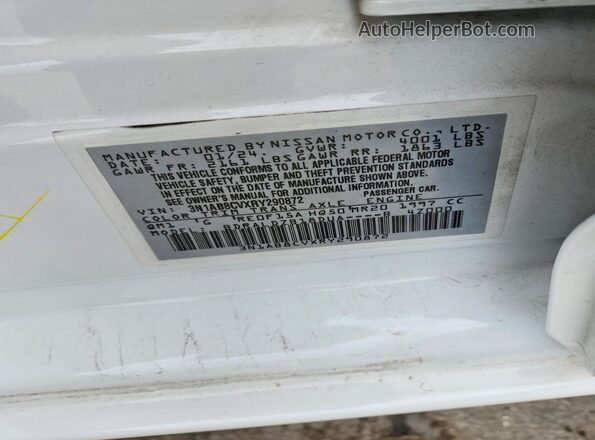 3N1AB8CVXRY290872 2024 NISSAN SENTRA White Vista del compartimento del motor
