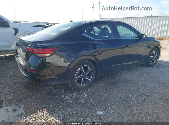 3N1AB8CVXRY316077 2024 NISSAN SENTRA Black Trasero derecho