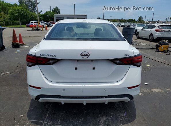 3N1AB8CVXRY335390 2024 NISSAN SENTRA White Вид ззаду