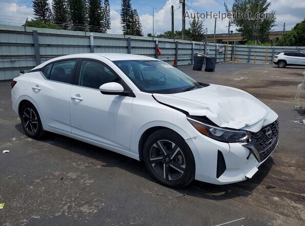 3N1AB8CVXRY335390 2024 NISSAN SENTRA White Передня права чверть