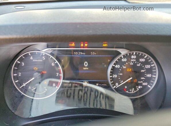 3N1AB8CVXRY357468 2024 NISSAN SENTRA Gray Вид щитка приладів