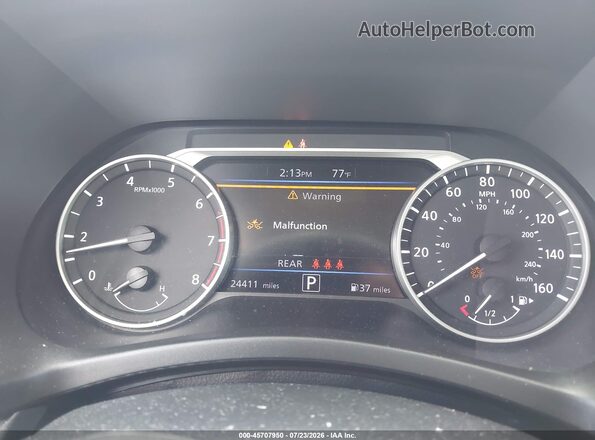 3N1AB8CVXRY378188 2024 NISSAN SENTRA White უკანა სავარძლების ხედი