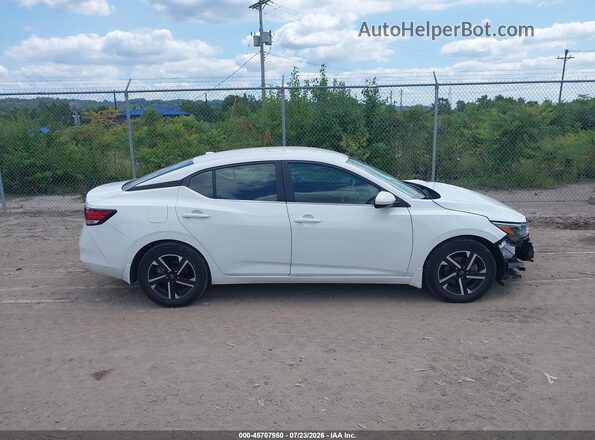3N1AB8CVXRY378188 2024 NISSAN SENTRA White უკანა სალონის ხედი