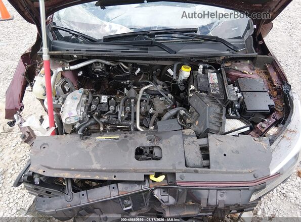 3N1AB8CVXRY384329 2024 NISSAN SENTRA Темно-бордовый Вид сзади