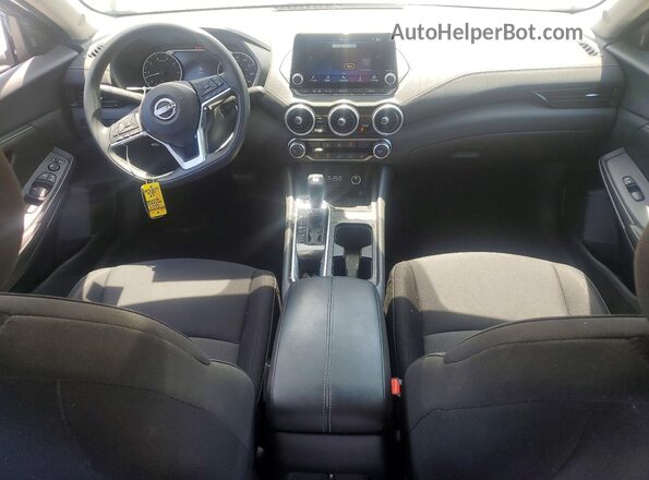 3N1AB8CVXSY261295 2025 NISSAN SENTRA Maroon Вид панелі приладів