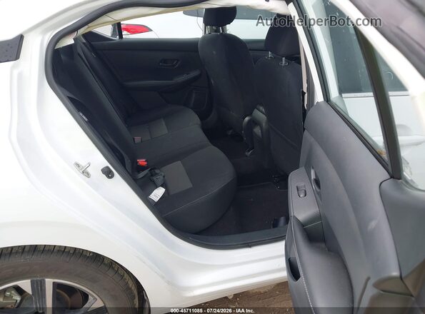 3N1AB8CVXSY279960 2025 NISSAN SENTRA White Vista de la etiqueta del VIN