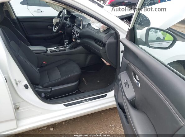 3N1AB8CVXSY279960 2025 NISSAN SENTRA White Vista interior delantera