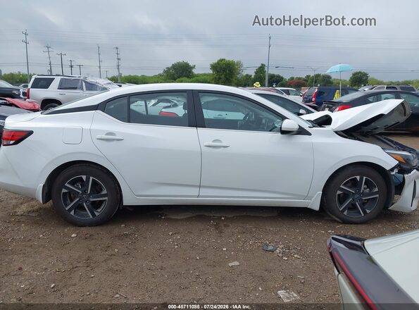 3N1AB8CVXSY279960 2025 NISSAN SENTRA White Vista interior de 360 grados