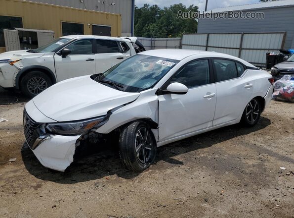 3N1AB8CVXSY281711 2025 NISSAN SENTRA Белый Вид наклейки с VIN-кодом