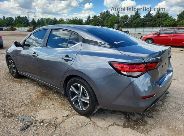 3N1AB8CVXSY303058 2025 NISSAN SENTRA Gray Trasero izquierdo