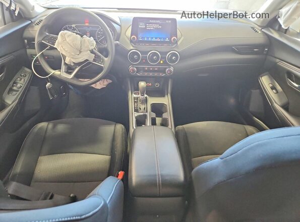 3N1AB8CVXSY304453 2025 NISSAN SENTRA White წინა პანელის ხედი