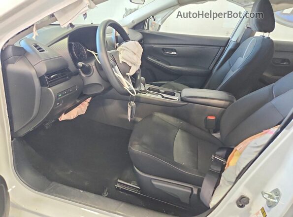 3N1AB8CVXSY304453 2025 NISSAN SENTRA White წინა სალონის ხედი
