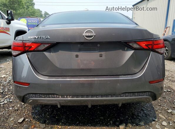 3N1AB8CVXSY304985 2025 NISSAN SENTRA Gray Вид ззаду