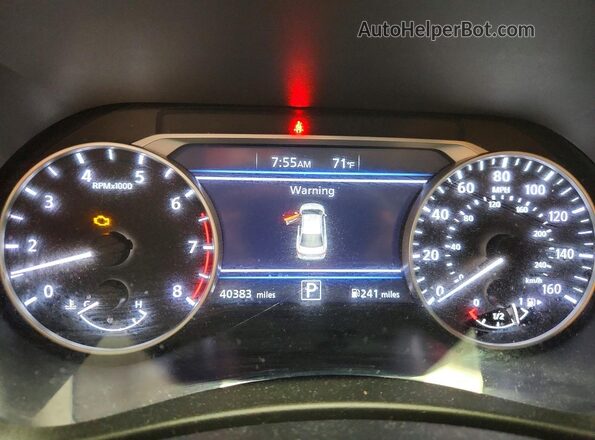3N1AB8CVXSY305862 2025 NISSAN SENTRA Silver Widok zestawu wskaźników