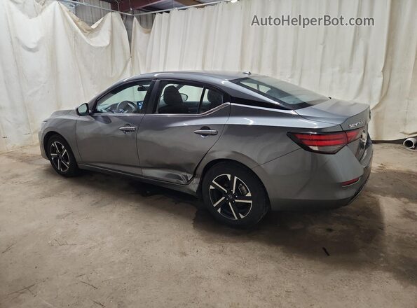3N1AB8CVXSY305862 2025 NISSAN SENTRA Silver Widok wnętrza 360 stopni